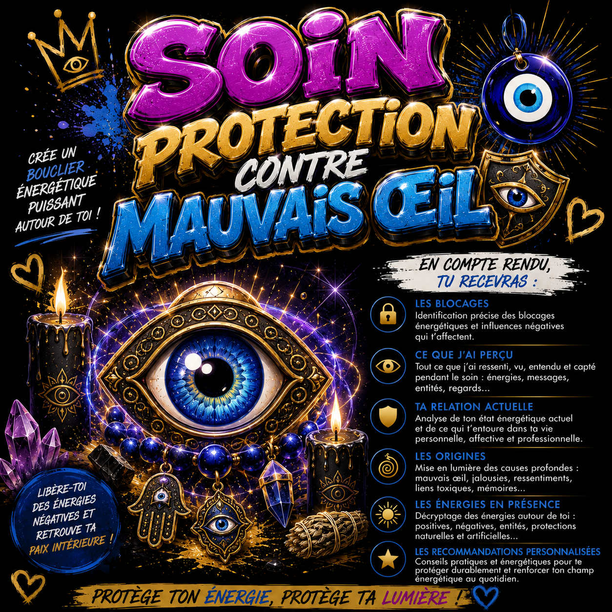 Soin Protection Mauvais Œil 🧿