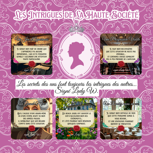 Oracle Les Intrigues de la Haute Société 🪭
