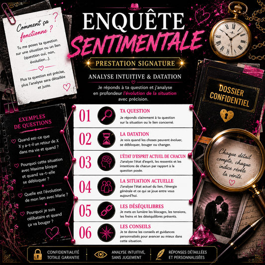 Enquête sentimentale 🩷🔎