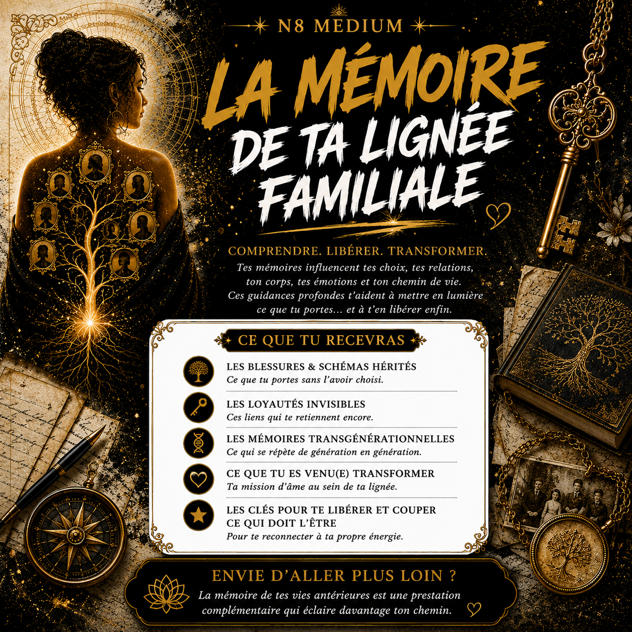 La Mémoire de ta lignée familiale ❤️‍🩹