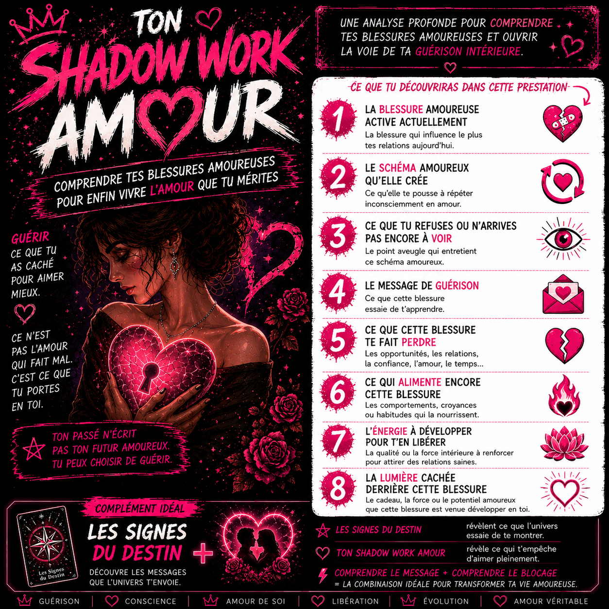 Ton Shadow work amour ❤️‍🩹