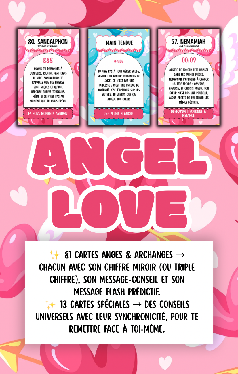 Věštecká andělská láska 🩷🪽